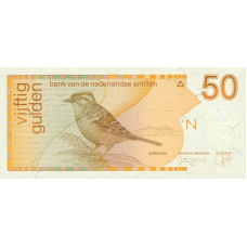 P25c Netherlands Antilles - 50 Gulden Year 1994